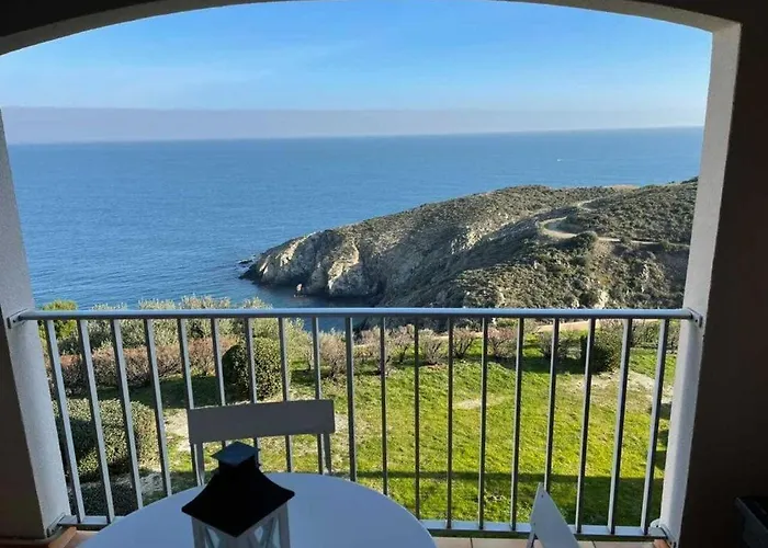 T2 Classé Meublé 3 étoiles Vue Sur Banyuls-sur-Mer